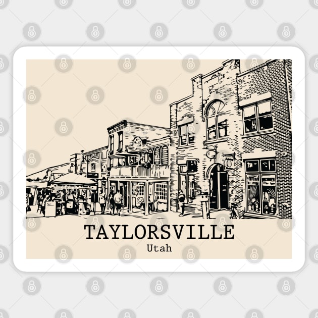 Taylorsville - Utah Magnet by Lakeric